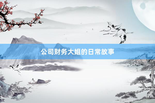 公司财务大姐的日常故事